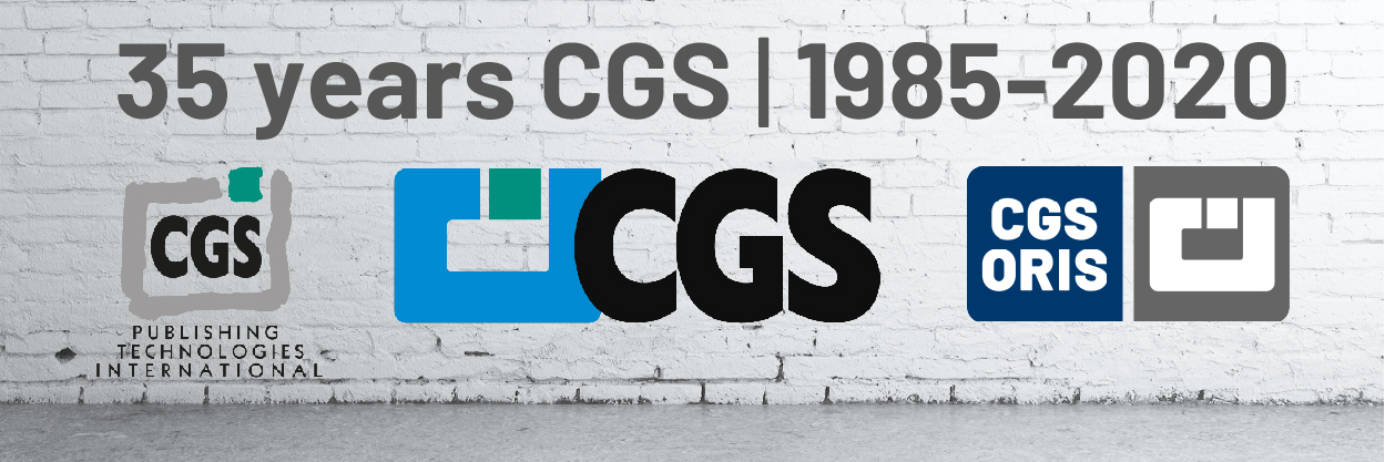 CGS ORIS Anniversary Logos