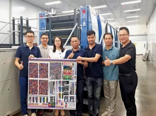 Huayuan Packaging obtains world's first metal printing G7 certification utilizing CGS ORIS color management